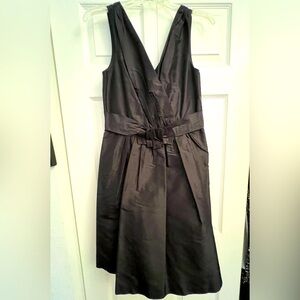 White House Black Market Silk Little Black Dress